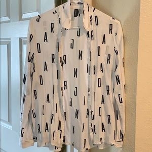 Black and white shirt